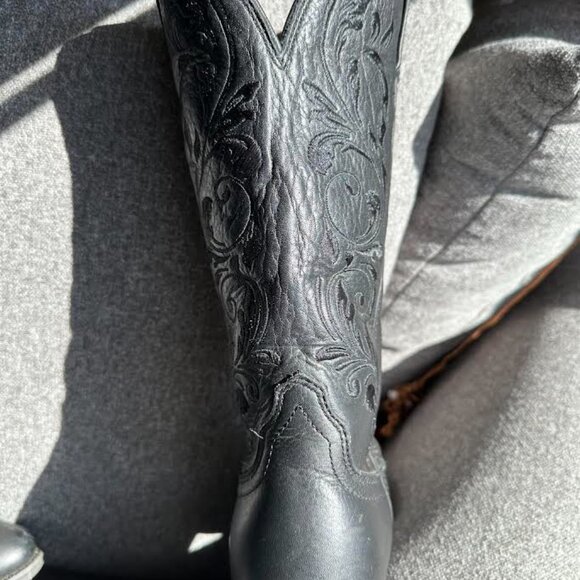 Twisted X Size 8 Black on Black - Picture 3 of 3